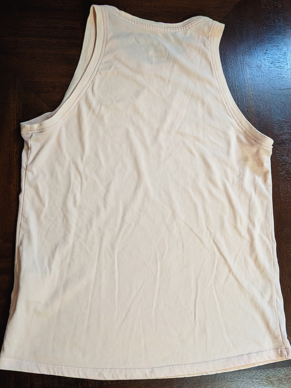 Nike Women's Just Do It Dri-Fit Muscle Tank Top Light Pink Size Small - Picture 2 of 5